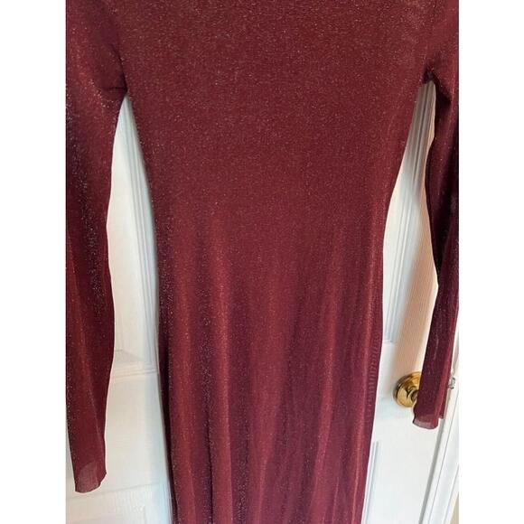 Women's Wild Fable XXS Red Glitter Bodycon Dress NEW without tag - Picture 7 of 7